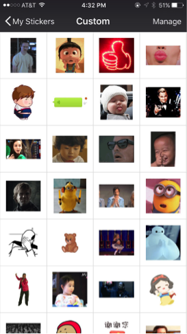 my personal collection of WeChat stickers