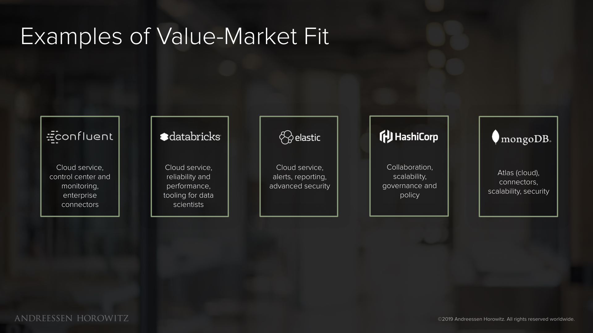 examples of value-market fit