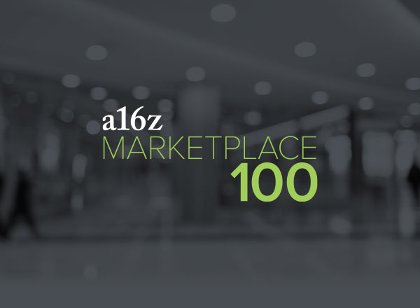 The a16z Marketplace 100