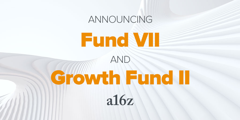 Fund Vii And Growth Fund Ii Andreessen Horowitz