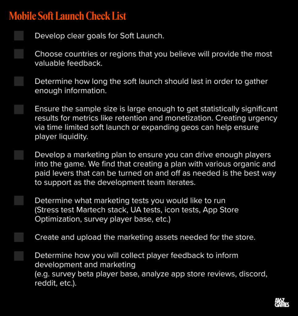Play to Win Mobile Game Soft Launch Best Practices Andreessen Horowitz